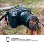 Solo el cuerpo de la cámara sin espejo Canon EOS R6 Mark II, color negro. - Imagen 2